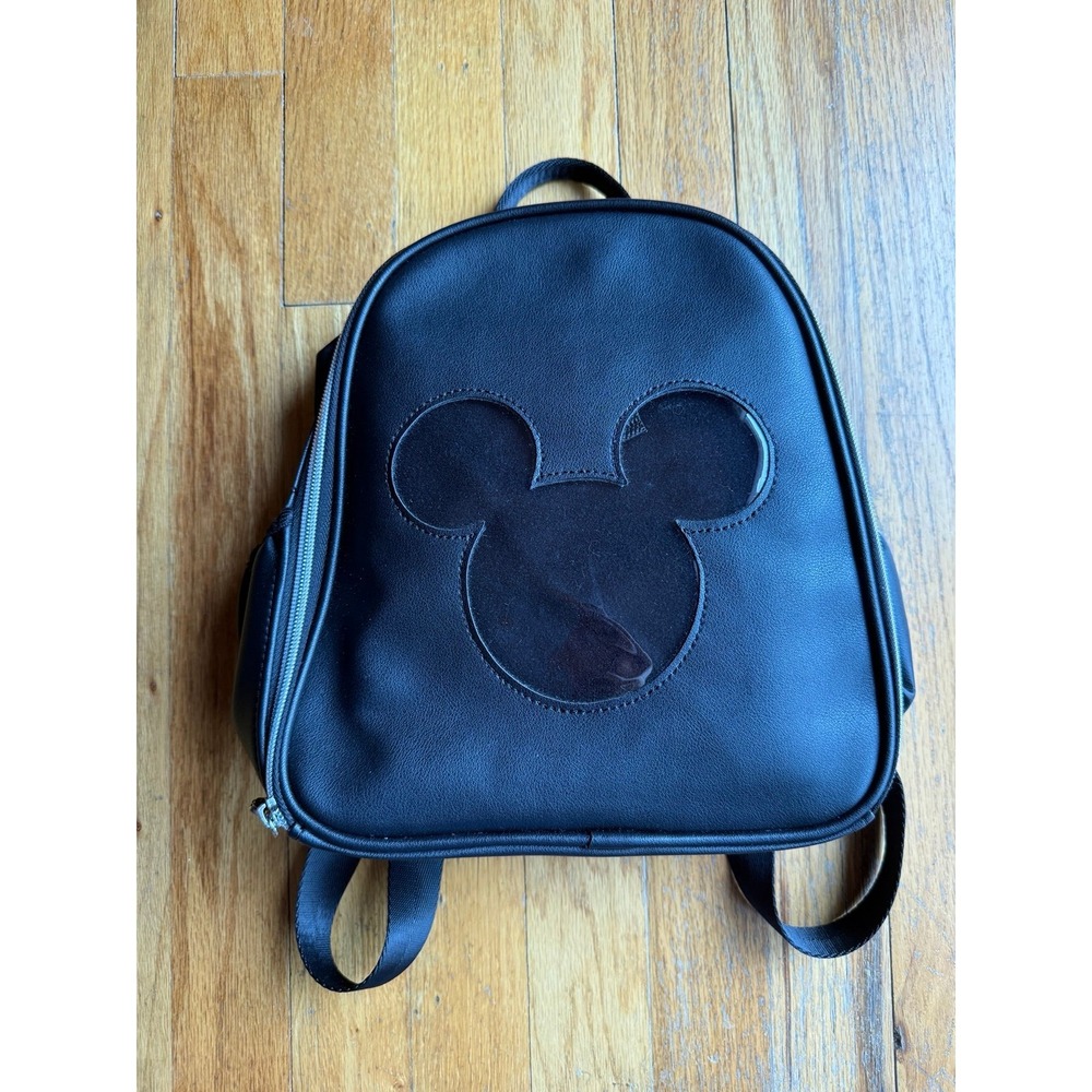 Authentic Mickey Mouse Black Pin Trading Backpack